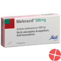 Mefenacid 500 mg 10 suppositories