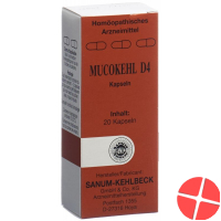Mucokehl Kapseln D 4 20 Stück