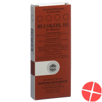 Mucokehl Tabletten D 5 20 Stück