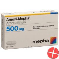 Amoxi Mepha 500 Lactabs 500mg 20 Stück