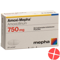 Amoxi Mepha 750 Lactabs 750mg 20 Stück