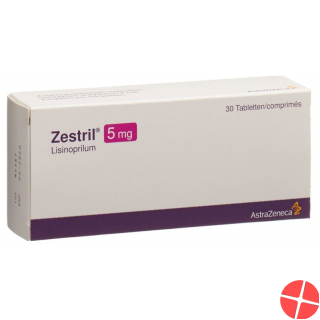 Zestril Tabletten 5mg 30 Stück