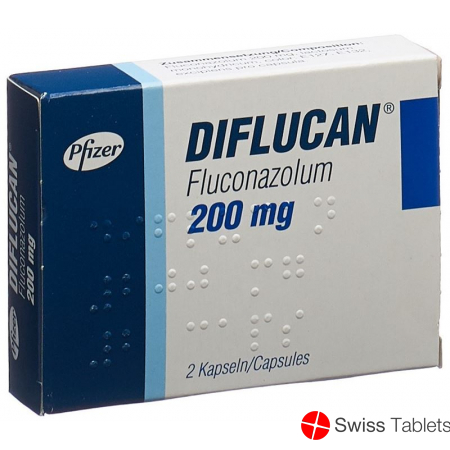 Diflucan Kapseln 200mg 2 Stück buy online