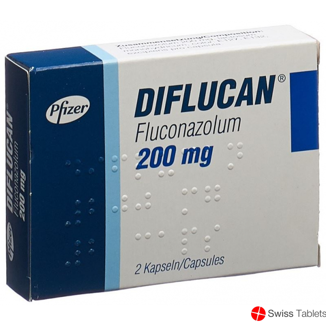 Diflucan Kapseln 200mg 2 Stück buy online