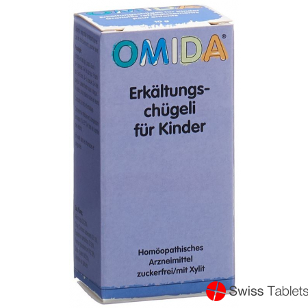 Omida Erkältungschuegeli Kind ohne Zucker 10g buy online