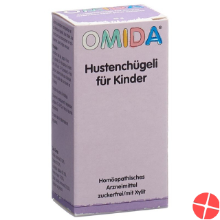 Omida Hustenchuegeli Kind ohne Zucker 10g