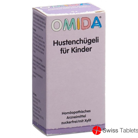Omida Hustenchuegeli Kind ohne Zucker 10g buy online