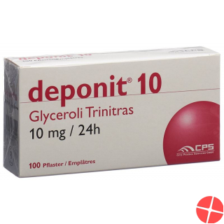 Deponit 10 Matrixpfl 10 Mg/24h 100 Stück