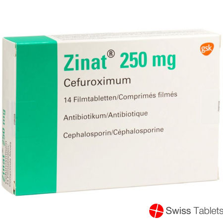 Zinat 250mg 14 Filmtabletten buy online