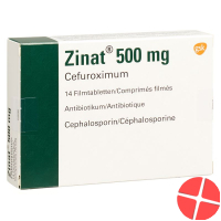 Zinat 500mg 14 Filmtabletten