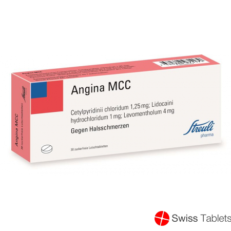 Angina Mcc Streuli Lutschtabletten 30 Stück buy online