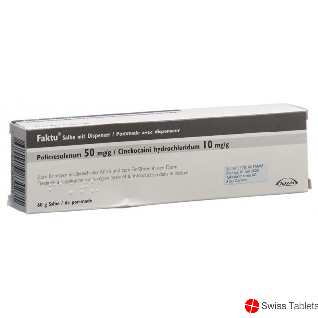Faktu Salbe Tube 60g buy online