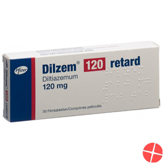 Dilzem Retard Filmtabletten 120mg 30 Stück