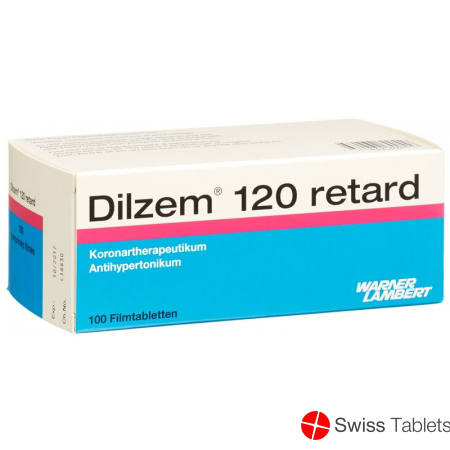 Dilzem 120 Retard Filmtabletten 120mg 100 Stück buy online