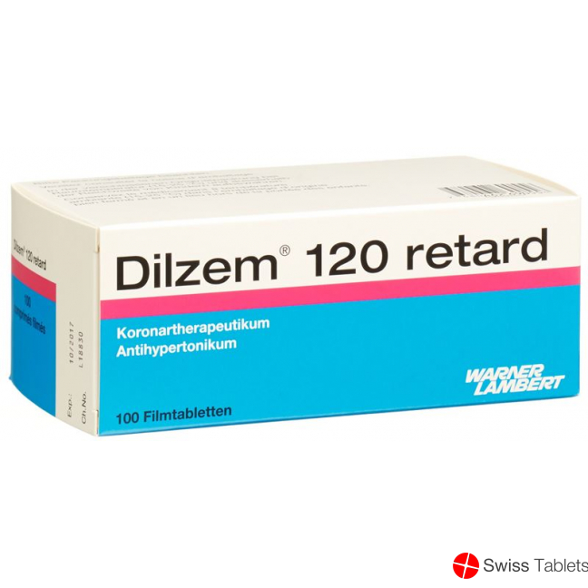 Dilzem 120 Retard Filmtabletten 120mg 100 Stück buy online