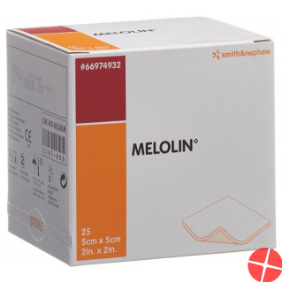 Melolin Wundkompressen 5x5cm Steril 25 Beutel