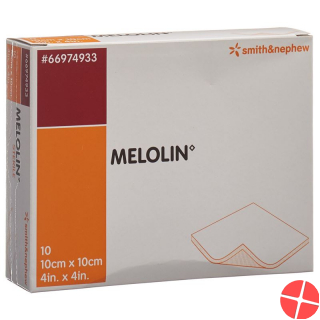 Melolin Wundkompressen 10x10cm Steril 10 Beutel
