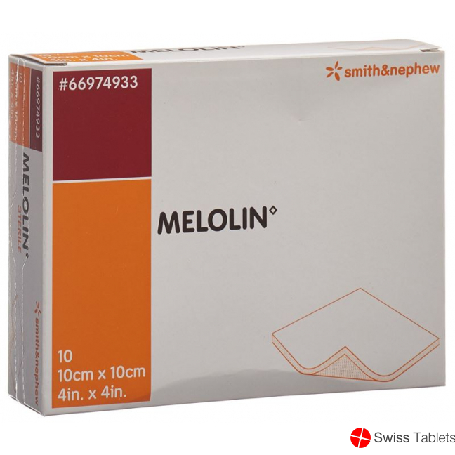 Melolin Wundkompressen 10x10cm Steril 10 Beutel buy online
