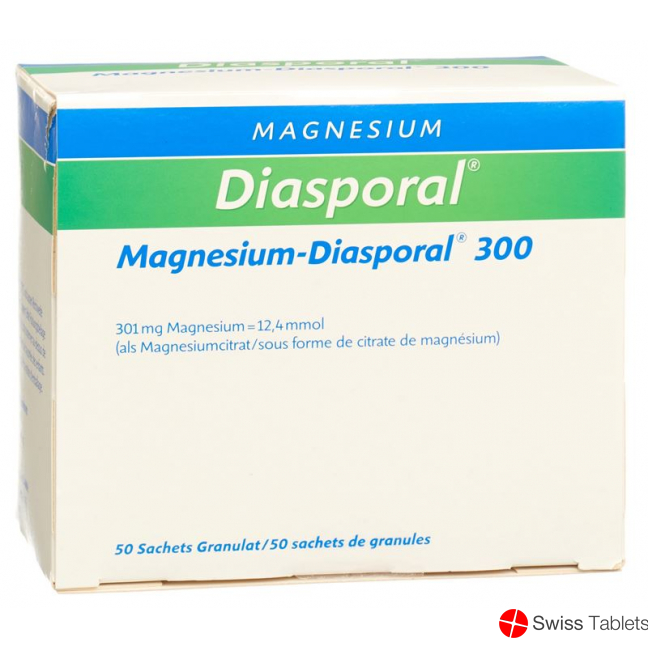 Magnesium Diasporal Granulat 300mg 50 Beutel 5g buy online