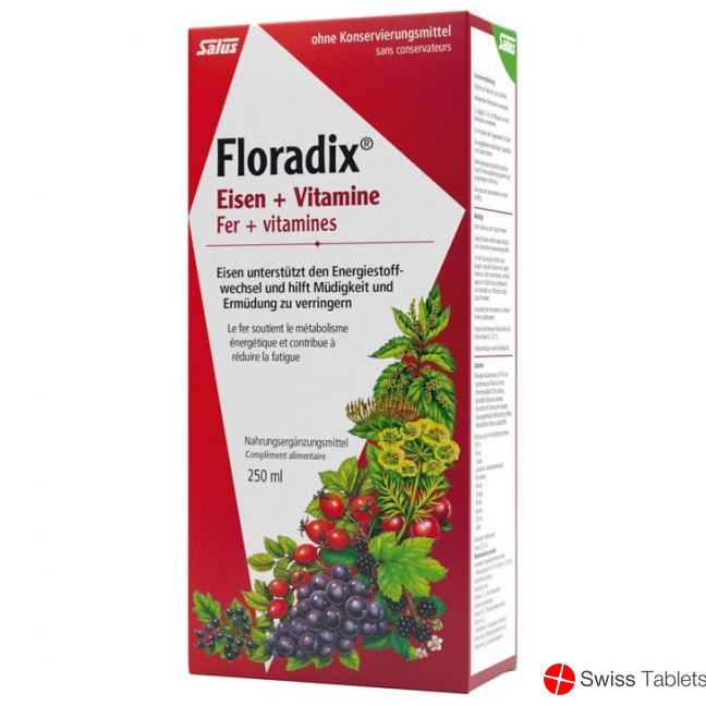 Floradix vitamins + organic iron Juice bottle 250ml buy online
