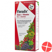 Floradix vitamins + organic iron Juice bottle 700ml