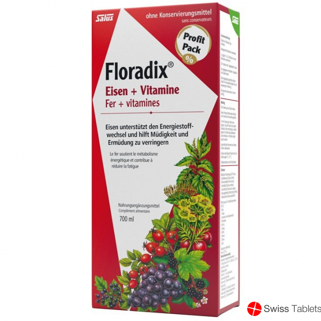 Floradix vitamins + organic iron Juice bottle 700ml buy online