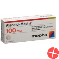 Atenolol Mepha Lactabs 100mg 30 Stück