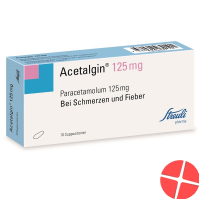Acetalgin 125mg 10 Zäpfchen