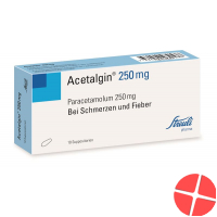 Acetalgin 250mg 10 Zäpfchen