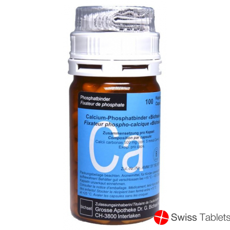 Calcium Phosphatbind Bichsel Kapseln 500mg 100 Stück buy online