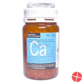 Calcium Phosphatbind Bichsel Kapseln 500mg 250 Stück