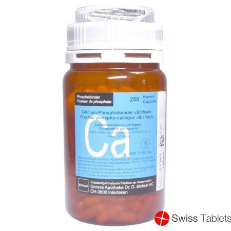 Calcium Phosphatbind Bichsel Kapseln 500mg 250 Stück buy online