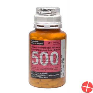 Calcium Phosphatbind Bichsel Tabletten 500mg 250 Stück