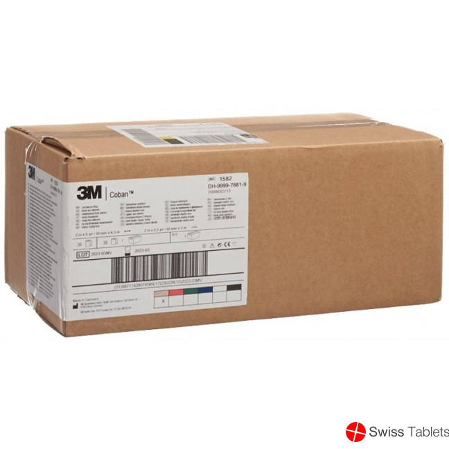 3M Coban Elastische Binde Hautfarbig 5.1cmx4.57m 36 Stück buy online