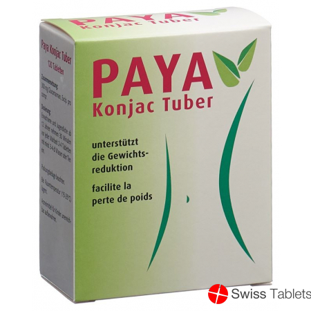 Paya Konjac Tuber Tabletten 120 Stück buy online
