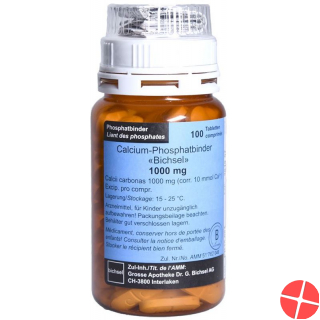 Calcium Phosphatbind Bichsel Tabletten 1000mg 100 Stück