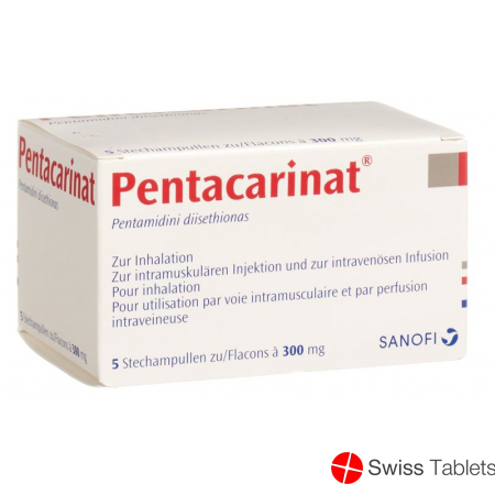 Pentacarinat Injektionslösung 300mg Durchstechflasche 5 Stück buy online