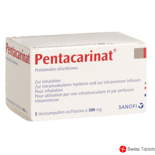 Pentacarinat Injektionslösung 300mg Durchstechflasche 5 Stück buy online