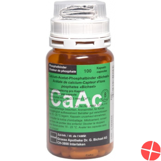 Calcium Ac Phosphatb Bichsel Kapseln 400mg 100 Stück