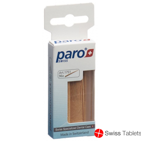 Paro Micro Sticks Zahnholz Superfein 96 Stück 1751 buy online