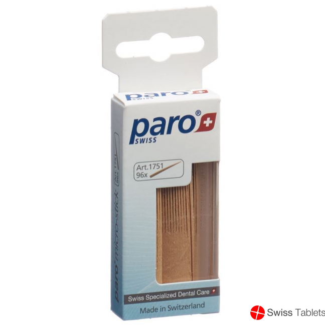 Paro Micro Sticks Zahnholz Superfein 96 Stück 1751 buy online
