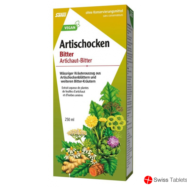Salus Artischocken-Bitter Flasche 250ml buy online