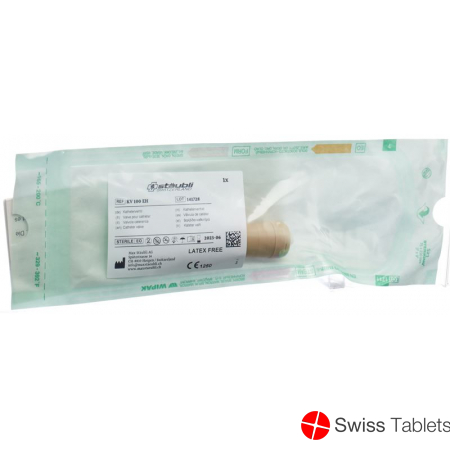 Kv 100 Eh catheter valve One-hand operation buy online