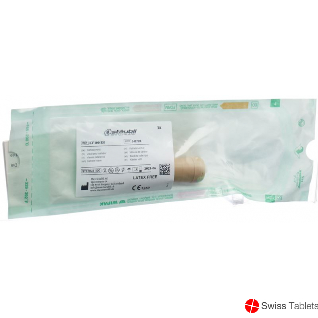 Kv 100 Eh catheter valve One-hand operation buy online