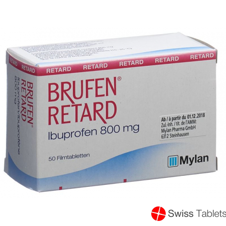 Brufen Retard 800mg 50 Tabletten buy online