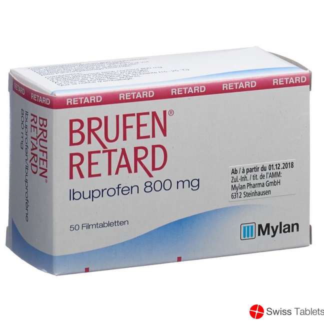Brufen Retard 800mg 50 Tabletten buy online
