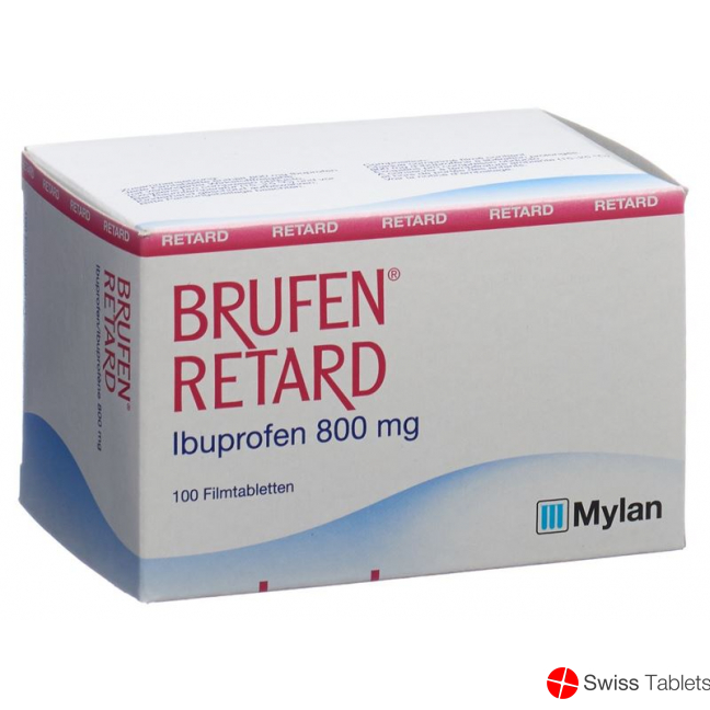 Brufen Retard 800mg 100 Filmtabletten buy online