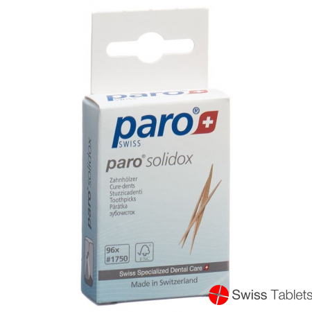 Paro Solidox Zahnholz Mittel Doppelendig 96 Stück buy online