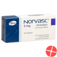 Norvasc Tabletten 5mg 30 Stück