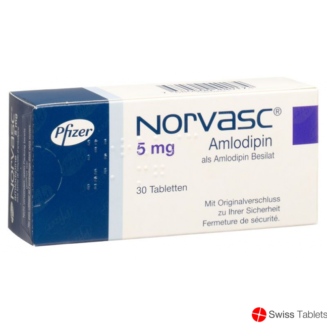 Norvasc Tabletten 5mg 30 Stück buy online